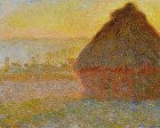 Claude Monet Graystack painting